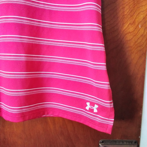 Under Armour Pink & White Athelic Tank Top… - Picture 3 of 7